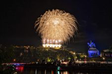 Rhein In Flammen 2024, Koblenz, Höhenfeuerwerk über Festung Ehrenbreitstein
© Koblenz-Touristik, Michael Plachetka